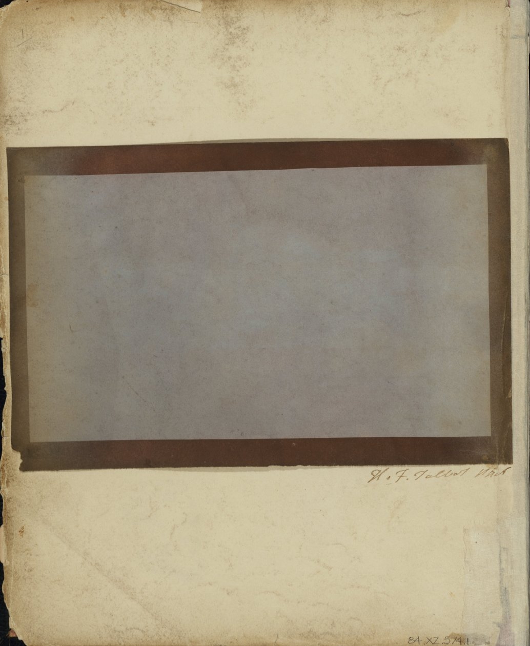 (Borddækning til te) af William Henry Fox Talbot