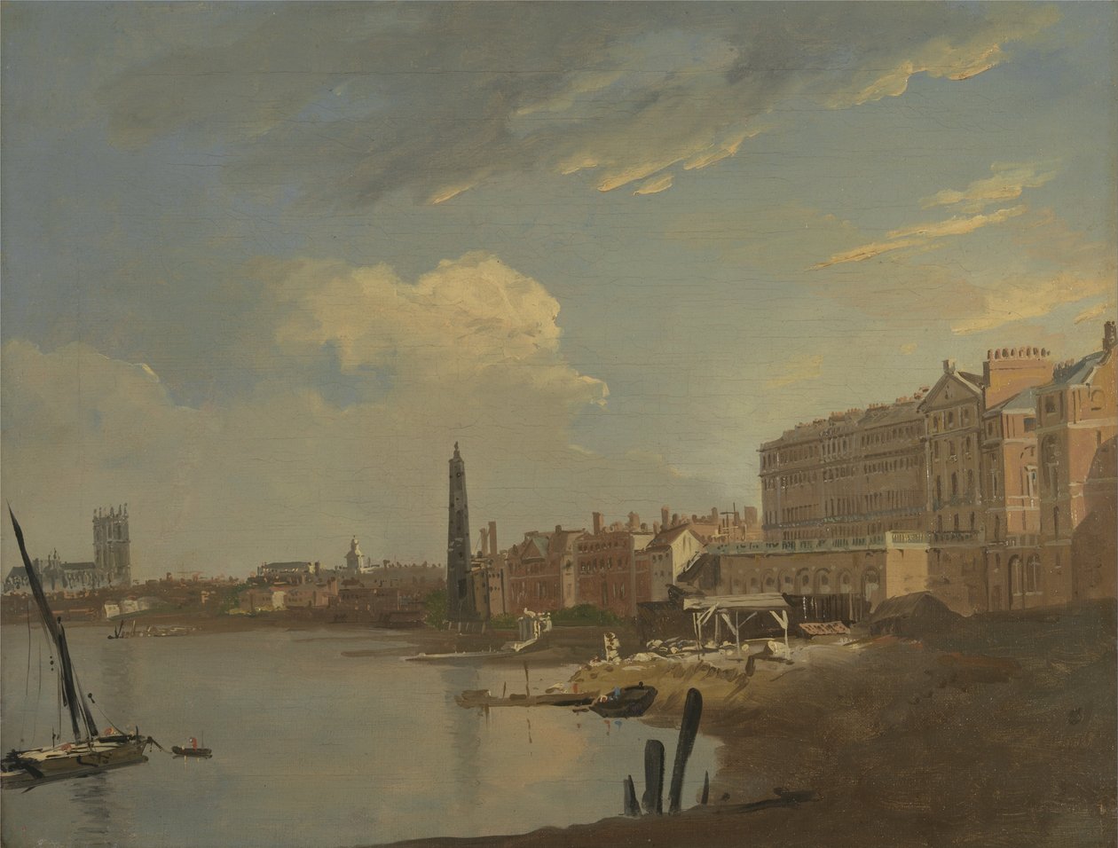 Themsen og Adelphi af William Hodges