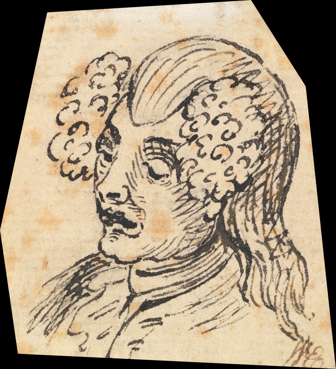 Grotesk hanhoved af William Hogarth