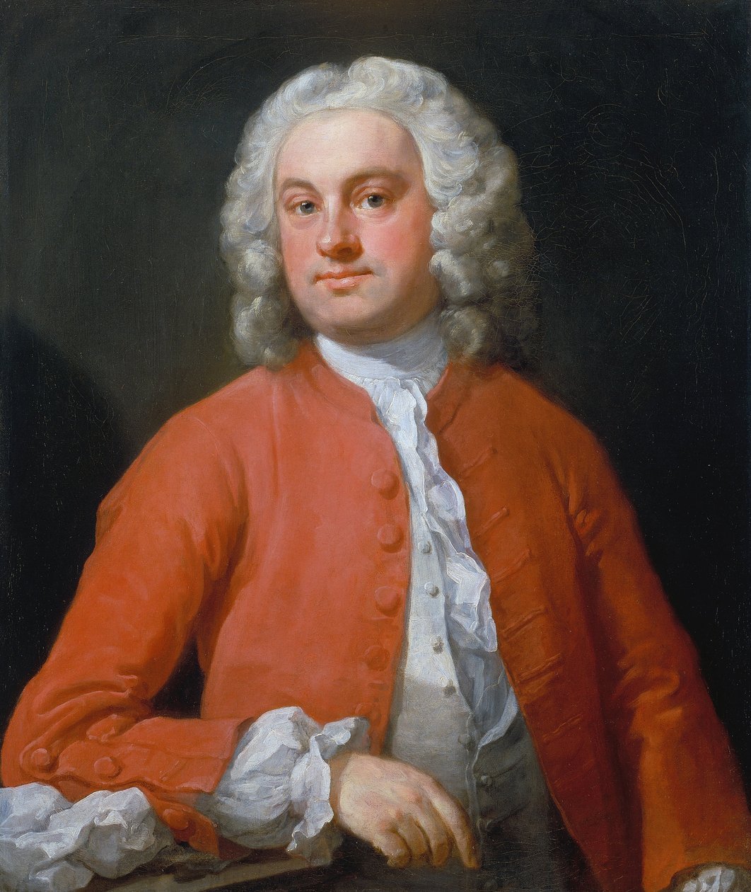 Portræt af en mand af William Hogarth