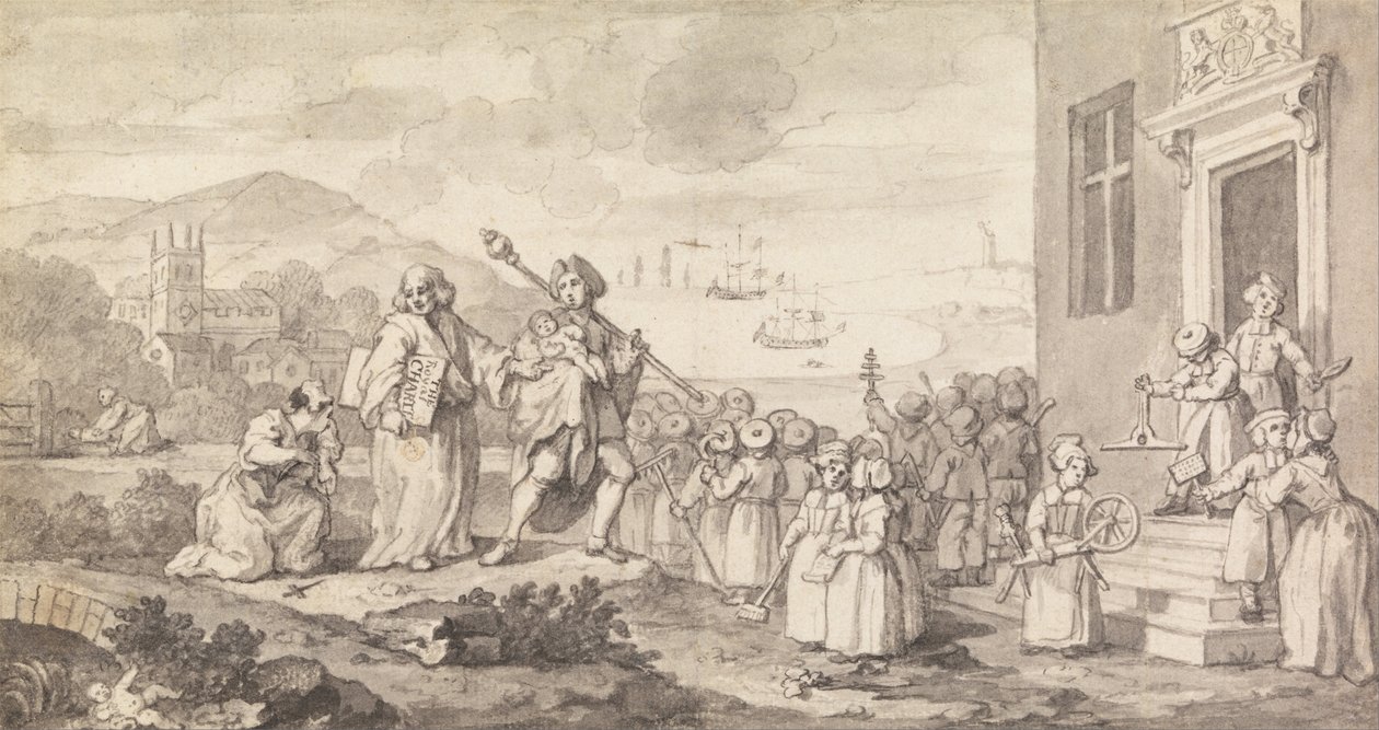 Undersøgelse for Foundlings af William Hogarth