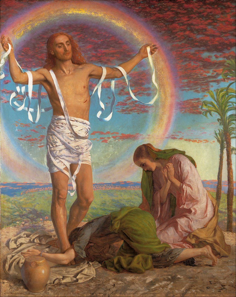 Kristus og de to Marys af William Holman Hunt