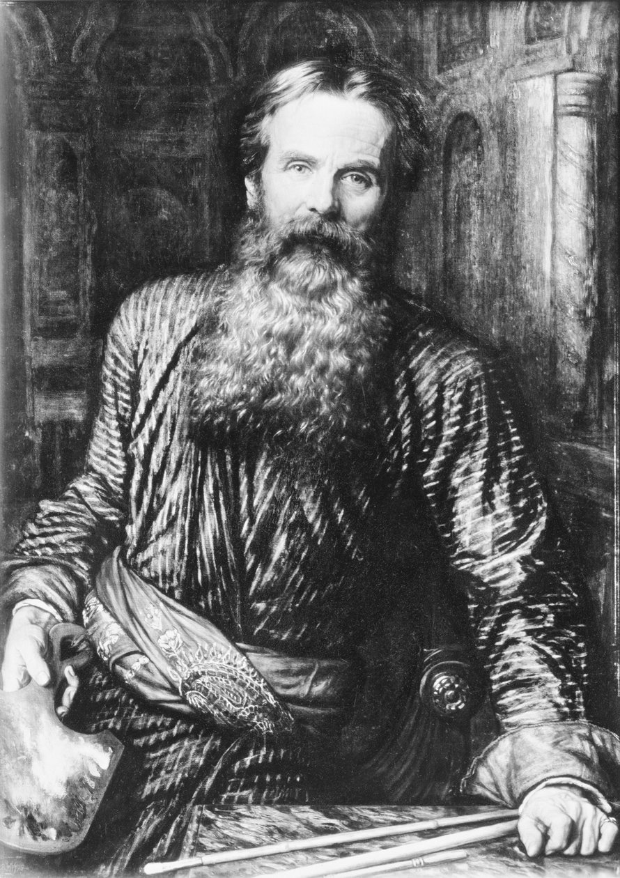Selvportræt, 1875 af William Holman Hunt