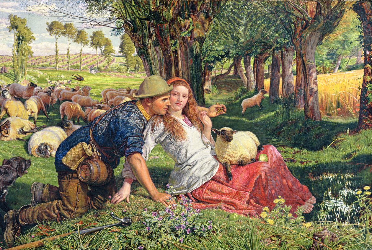 Den lejende hyrde af William Holman Hunt