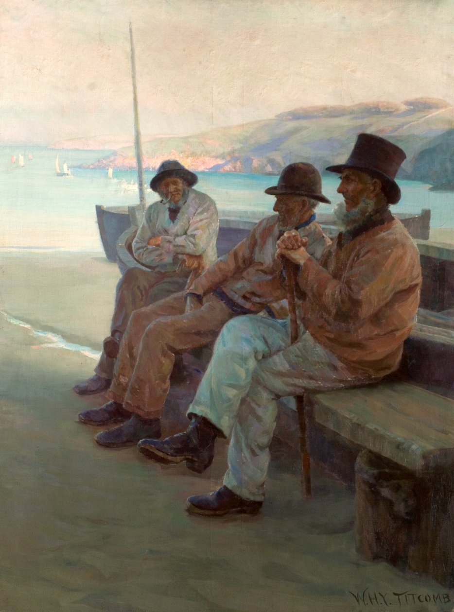 Gamle Havhunde, 1891 af William Holt Yates Titcomb