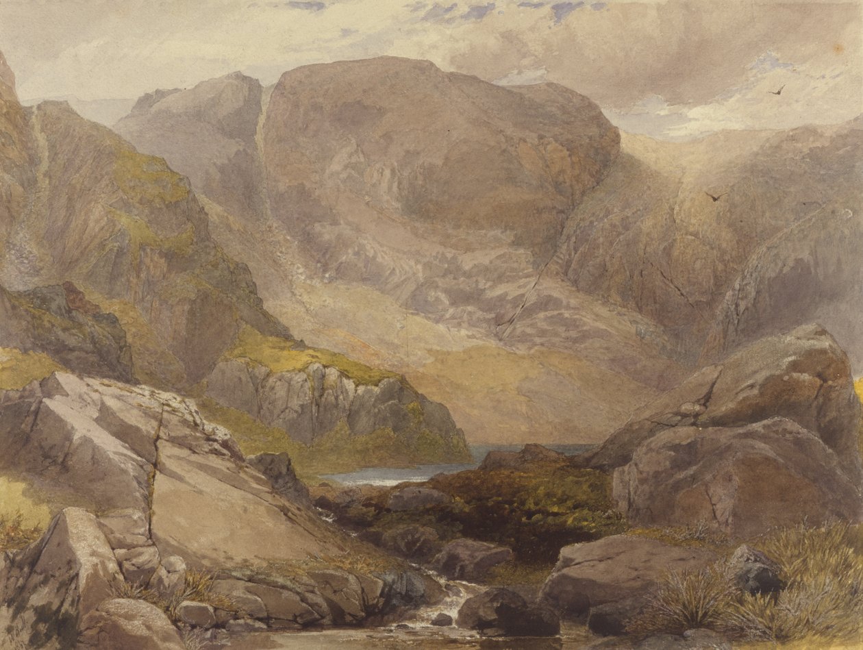 Landskab, 1867 af William Hull
