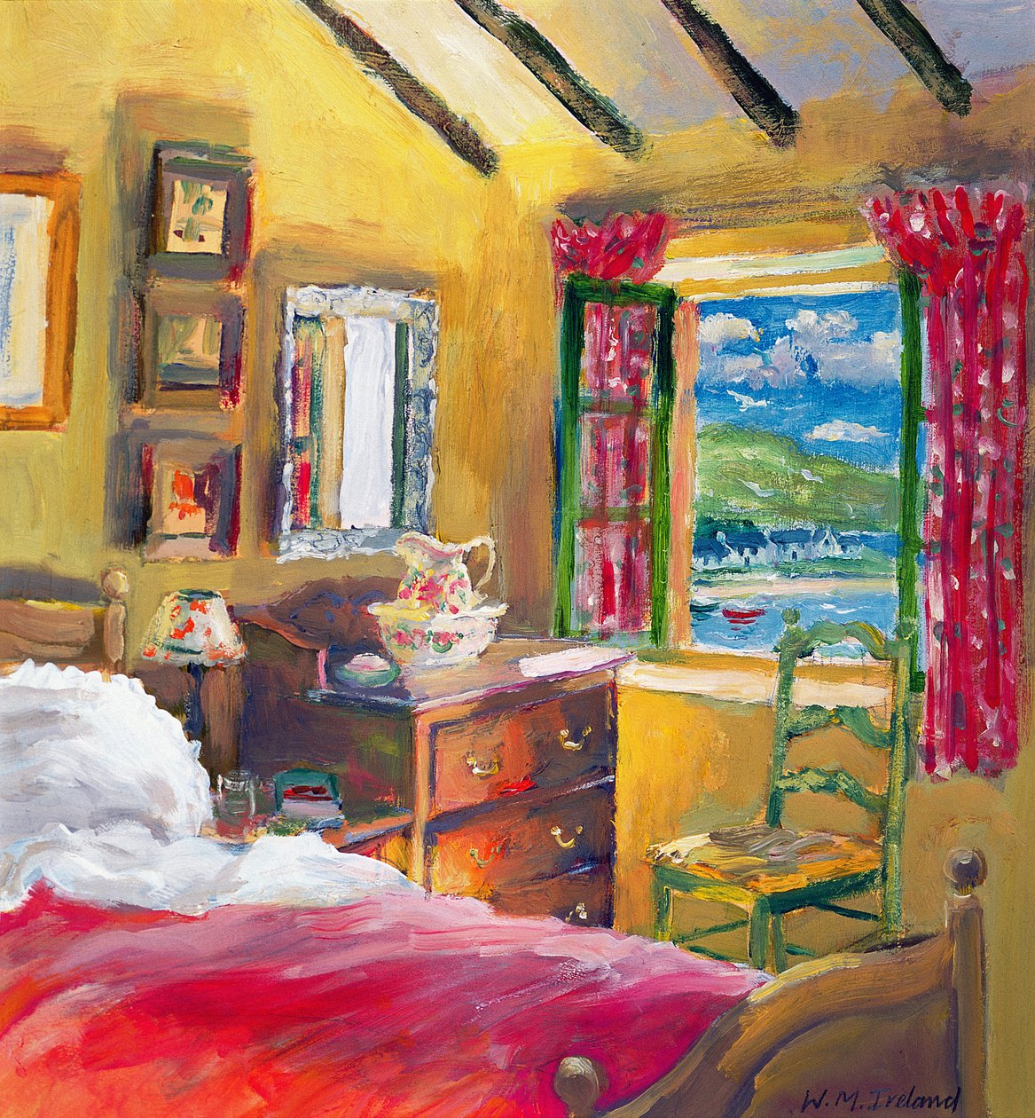 Arran View, ca. 2000 af William Ireland