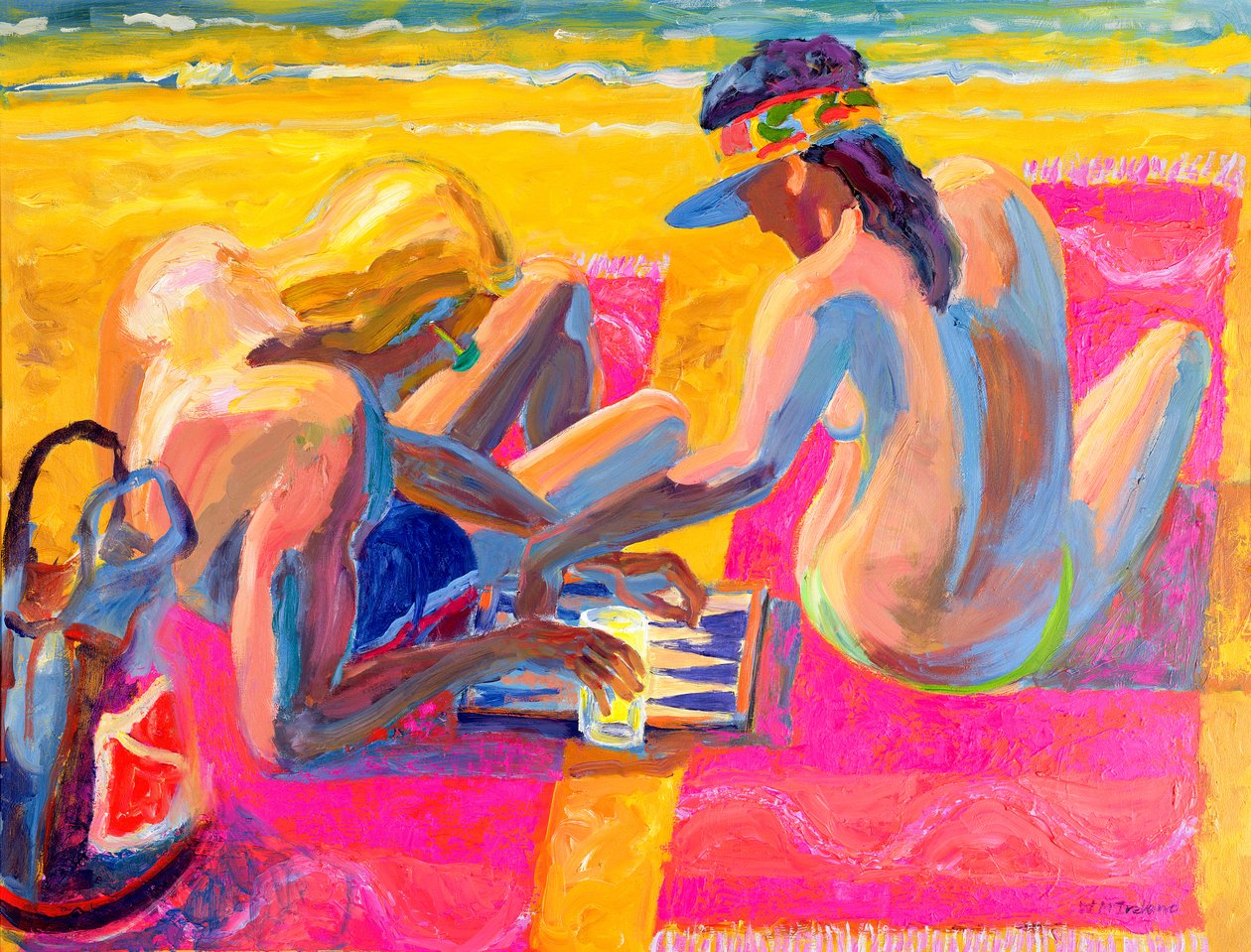 Backgammon II, 2005 af William Ireland