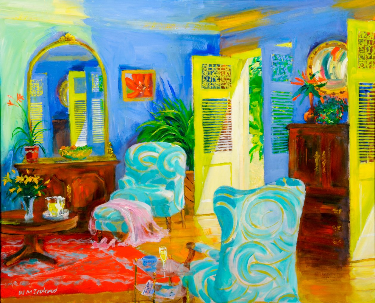 Blå rum, 20078 af William Ireland