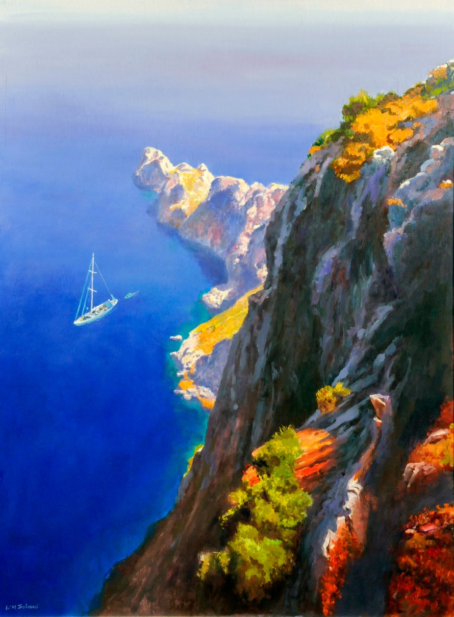 Blå Yacht, 20078 af William Ireland
