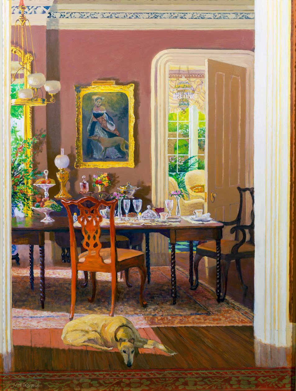 Spisestue (victoriansk stil) af William Ireland