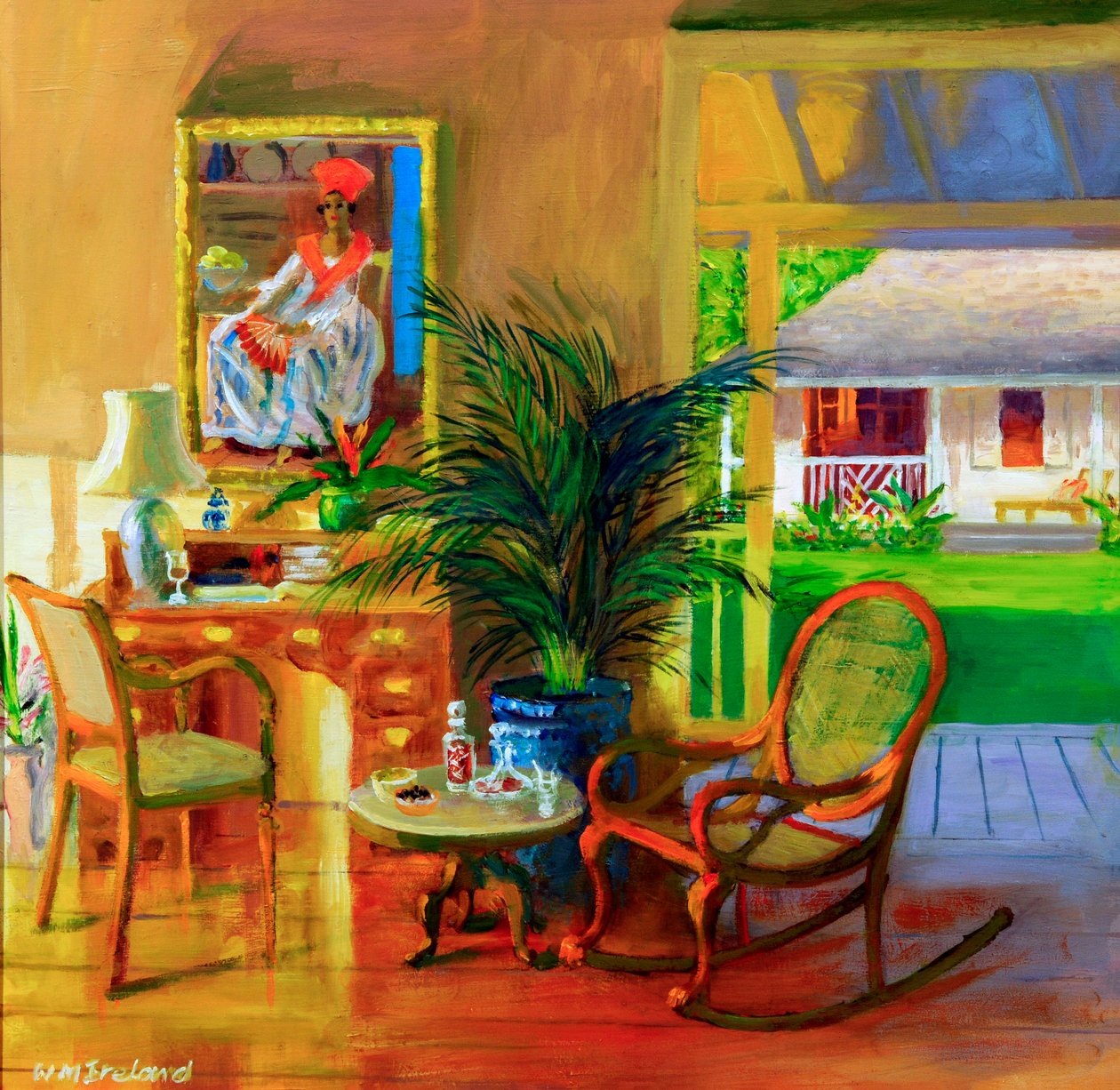Rød vifte, 20078 af William Ireland