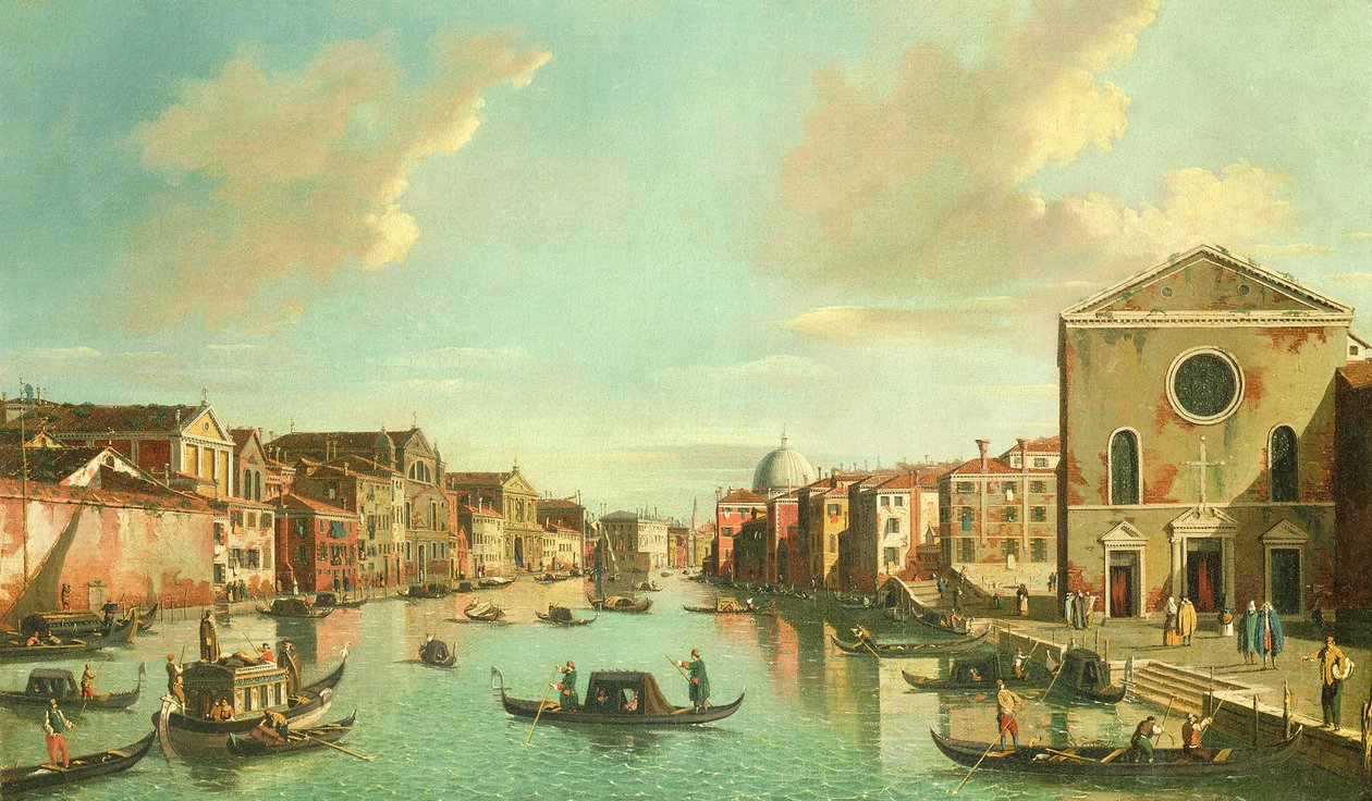 Canal Grande, Venedig, 1700-tallet af William James