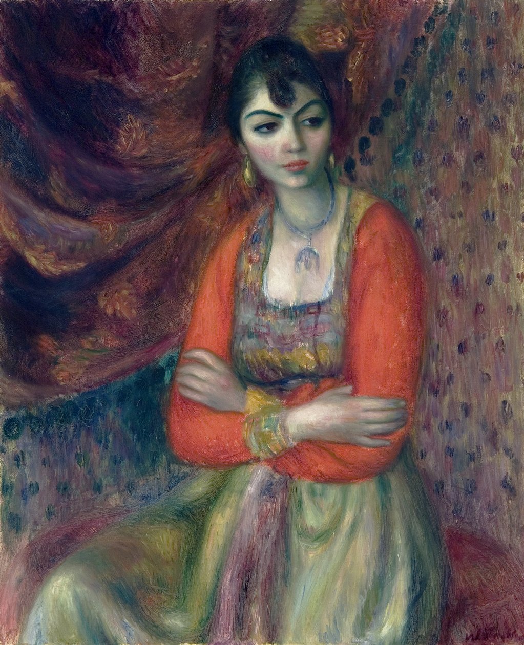 Armensk pige, 1916 af William James Glackens