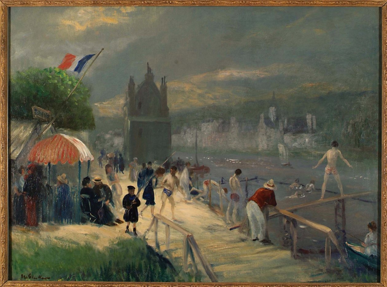 Chateau Thierry, 1906 af William James Glackens