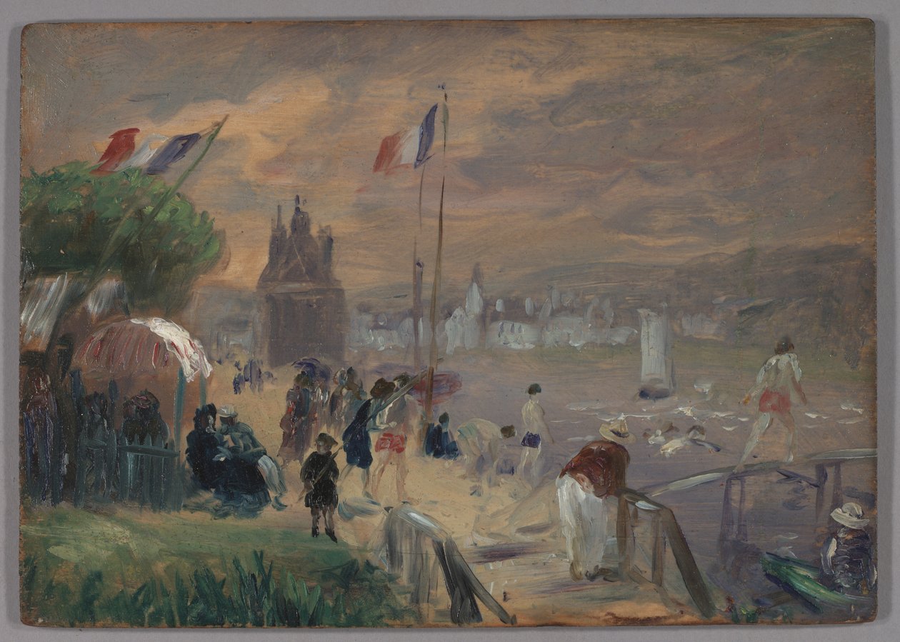 Chateau Thierry, 1906 af William James Glackens