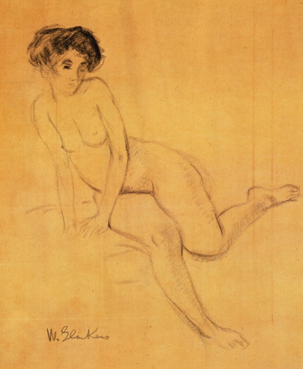 Nøgen af William James Glackens