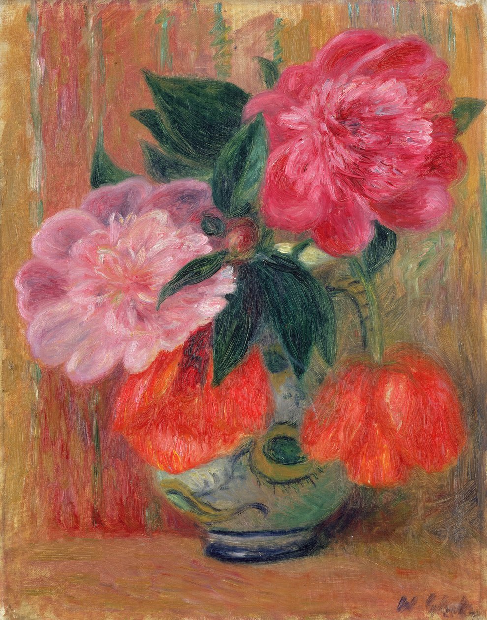 Valmuer og pæoner af William James Glackens