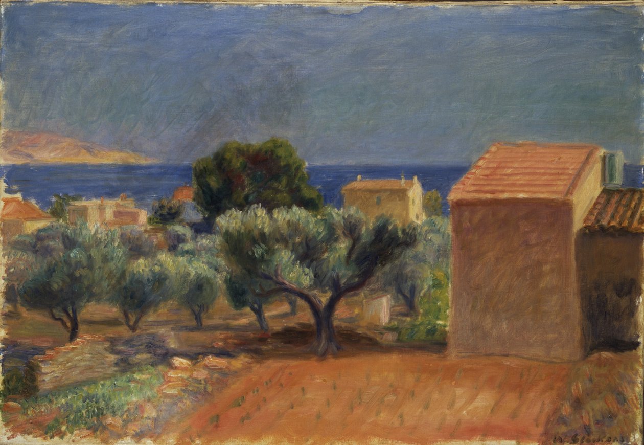 St Jean, 1930 af William James Glackens