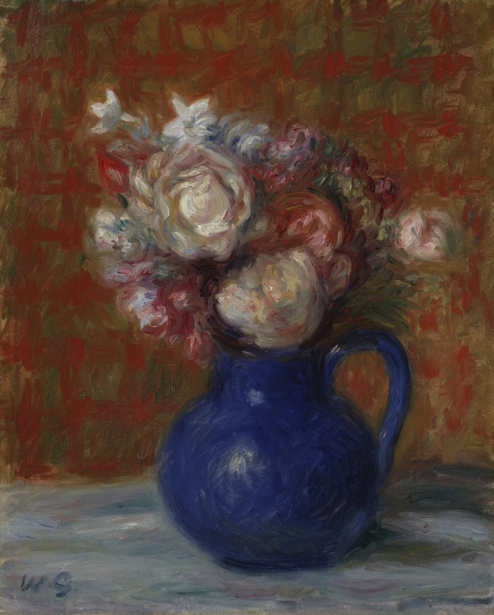 Stilleben "French Bouquet", 1927 af William James Glackens
