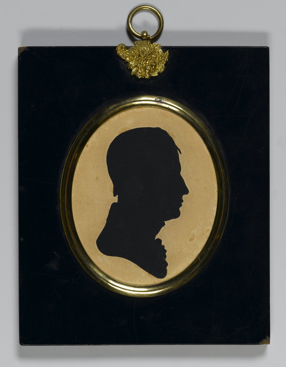 Profil af en mand af William James Hubard