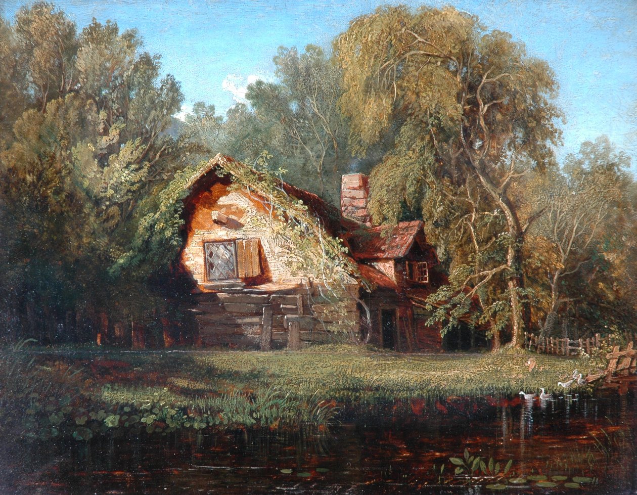 Gammelt sommerhus af William James Muller