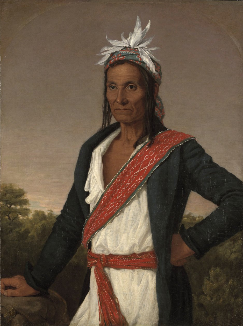Captain Cold, og Ut-ha-he, 1838 af William John Wilgus