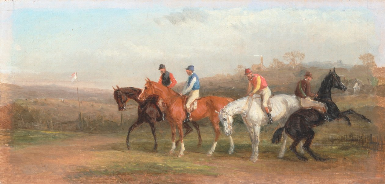 Steeplechasing- I starten af William Joseph Shayer