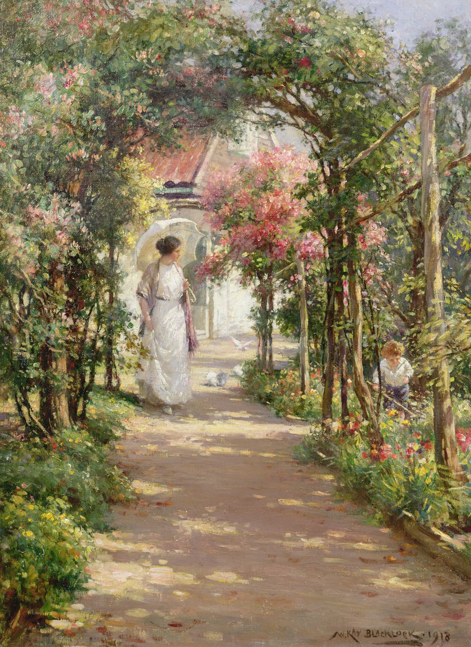 Sommer, 1918 af William Kay Blacklock