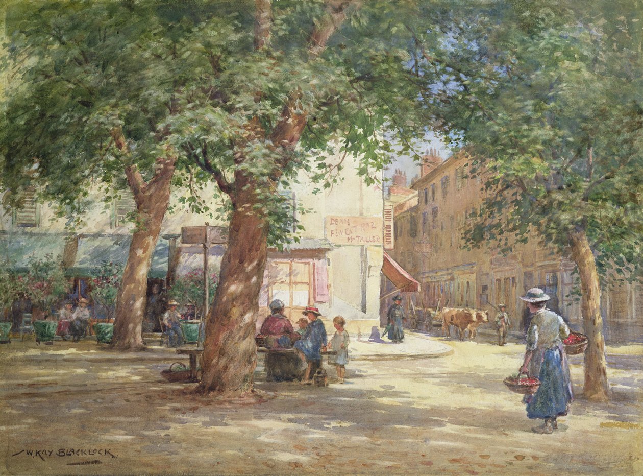 Markedspladsen af William Kay Blacklock