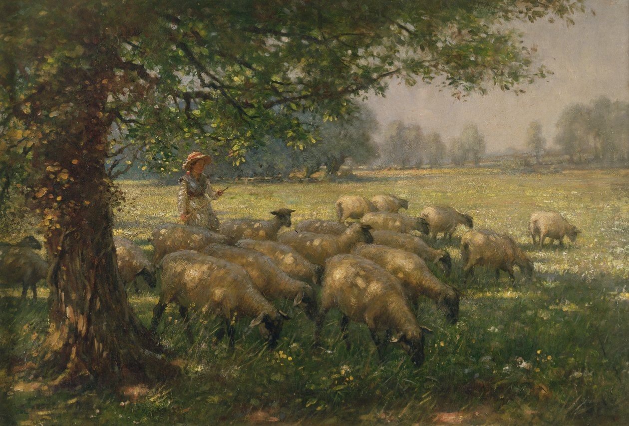 Hyrdinden af William Kay Blacklock