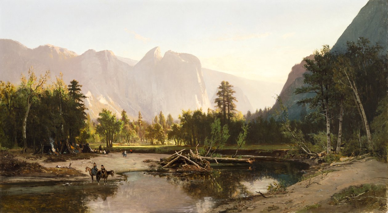 Yosemite Valley, 1875 af William Keith