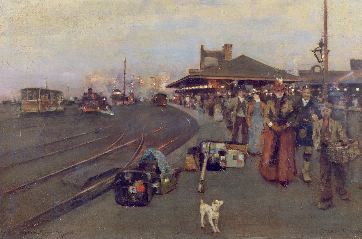 Stirling Station, 1888 af William Kennedy