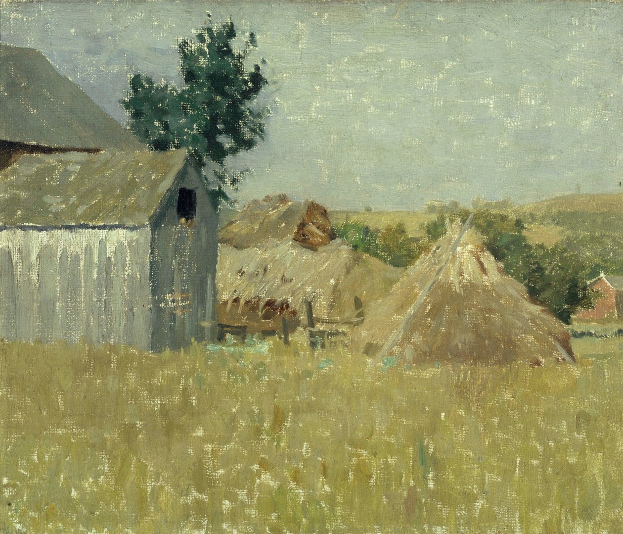 Grå stald af William L. Lathrop