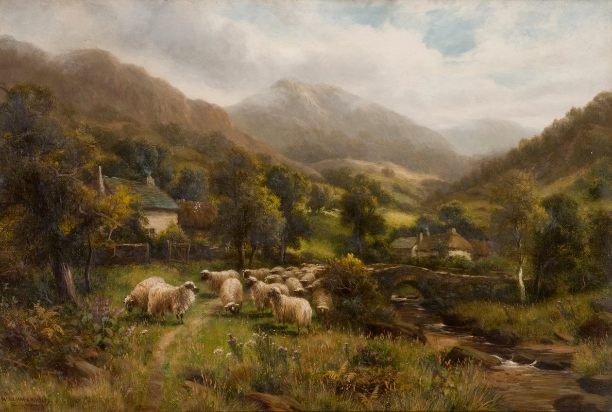 Aber, Nordwales af William Langley