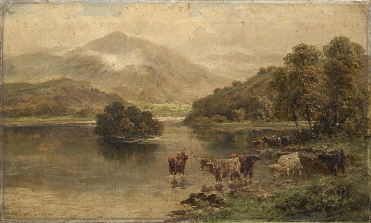 Loch Katrine af William Langley