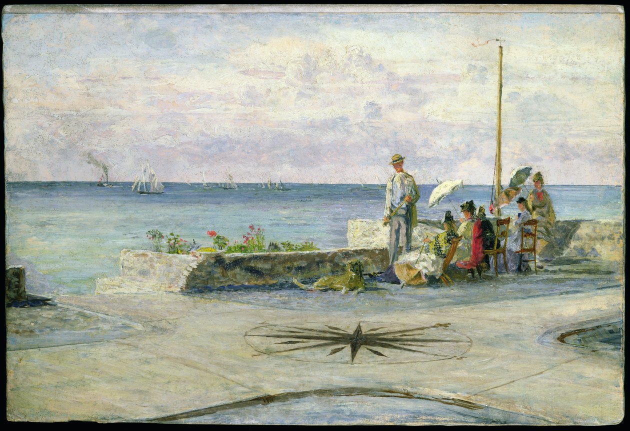 Boulogne ved havet af William Lionel Wyllie