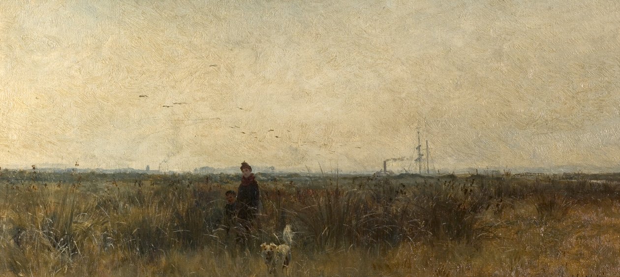 Romney Marsh af William Lionel Wyllie