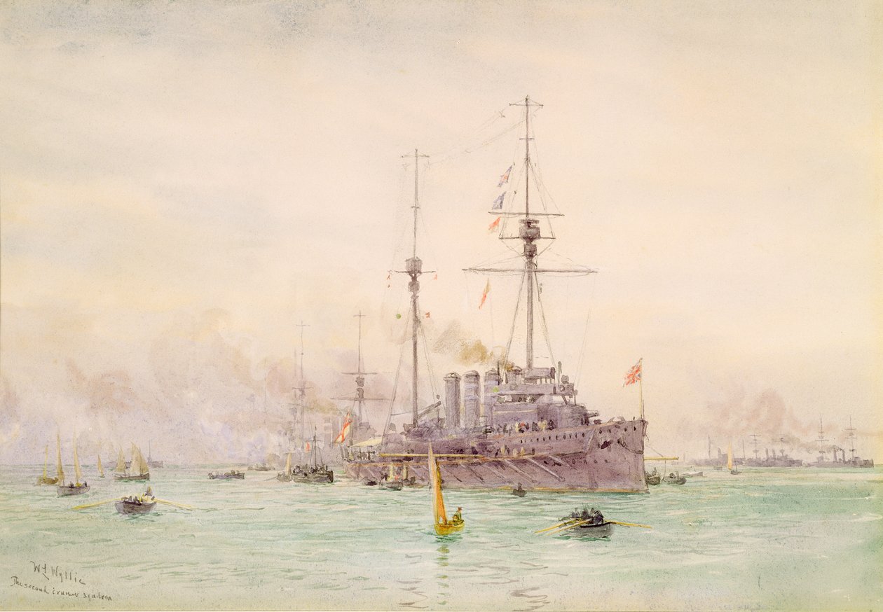 Den anden krydsereskadrille af William Lionel Wyllie
