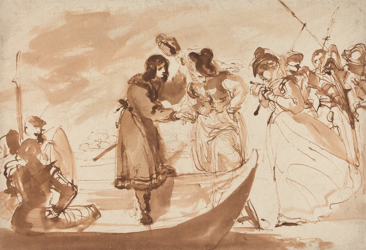Mary, skotsk dronning, påbegyndt af William Lock Ii