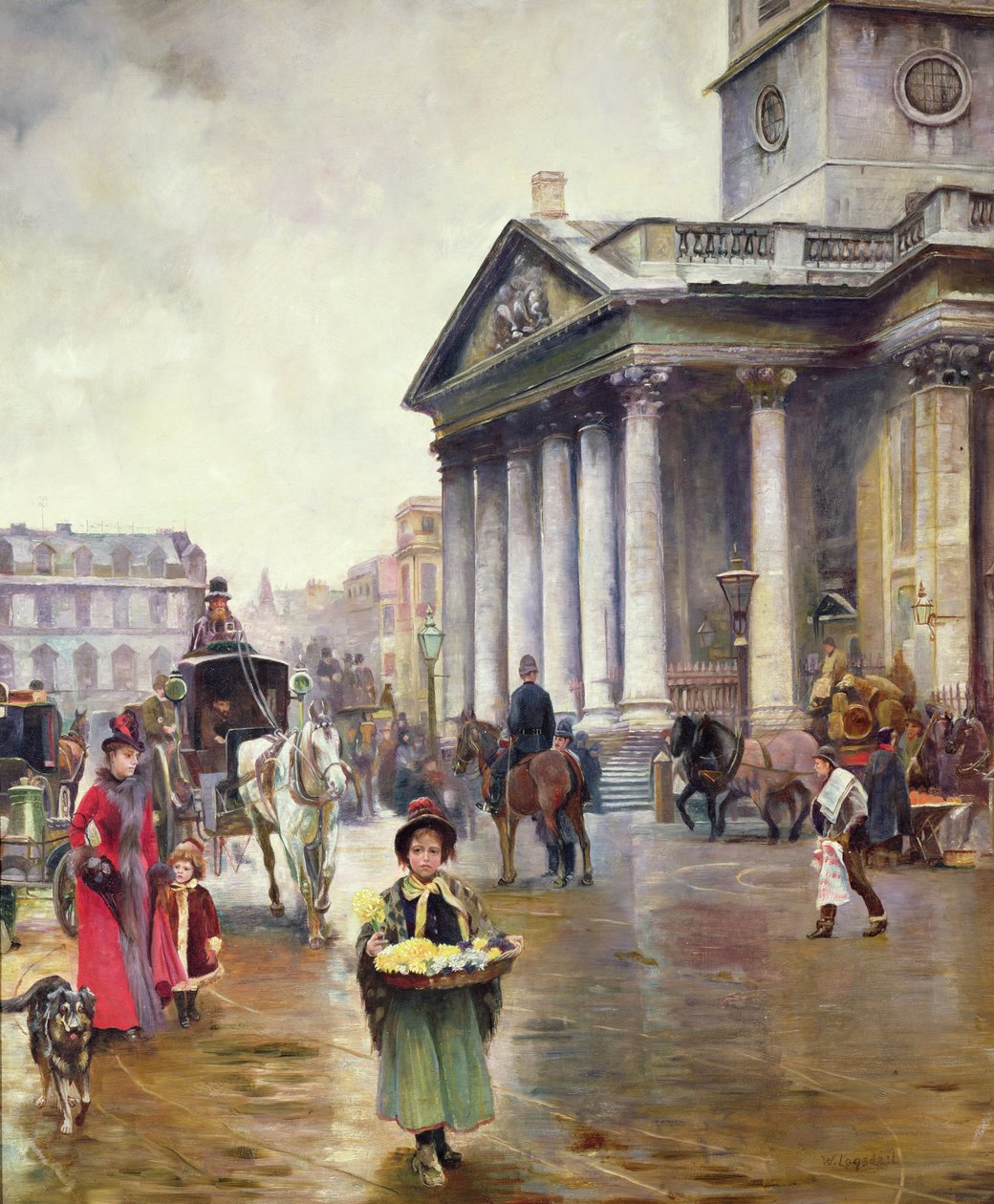 St. Martin-in-the-Fields af William Logsdail