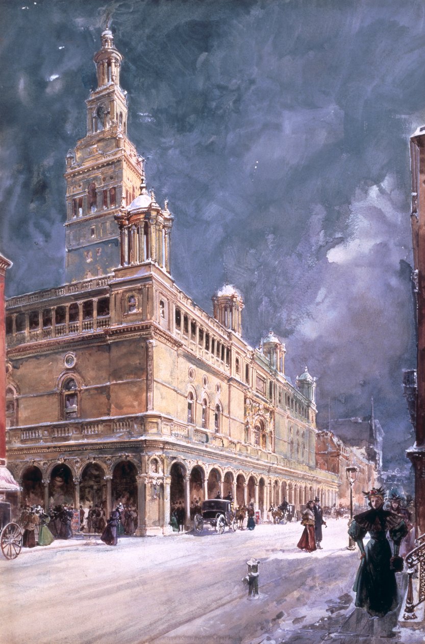 Madison Square Garden, New York, 1895 af William Louis Jnr. Sonntag