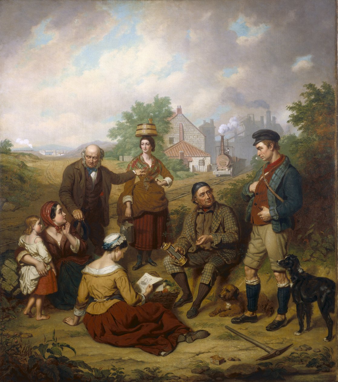 Lokomotivets fødested, 1861 af William Lucas