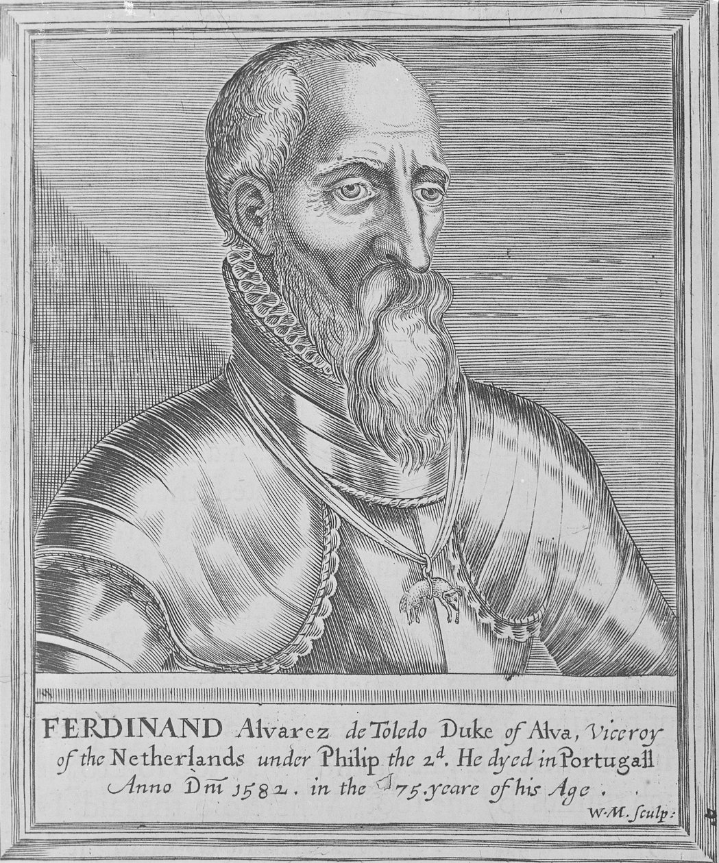 Fernando Alvarez de Toledo, 3. hertug af Alba af William Marshall
