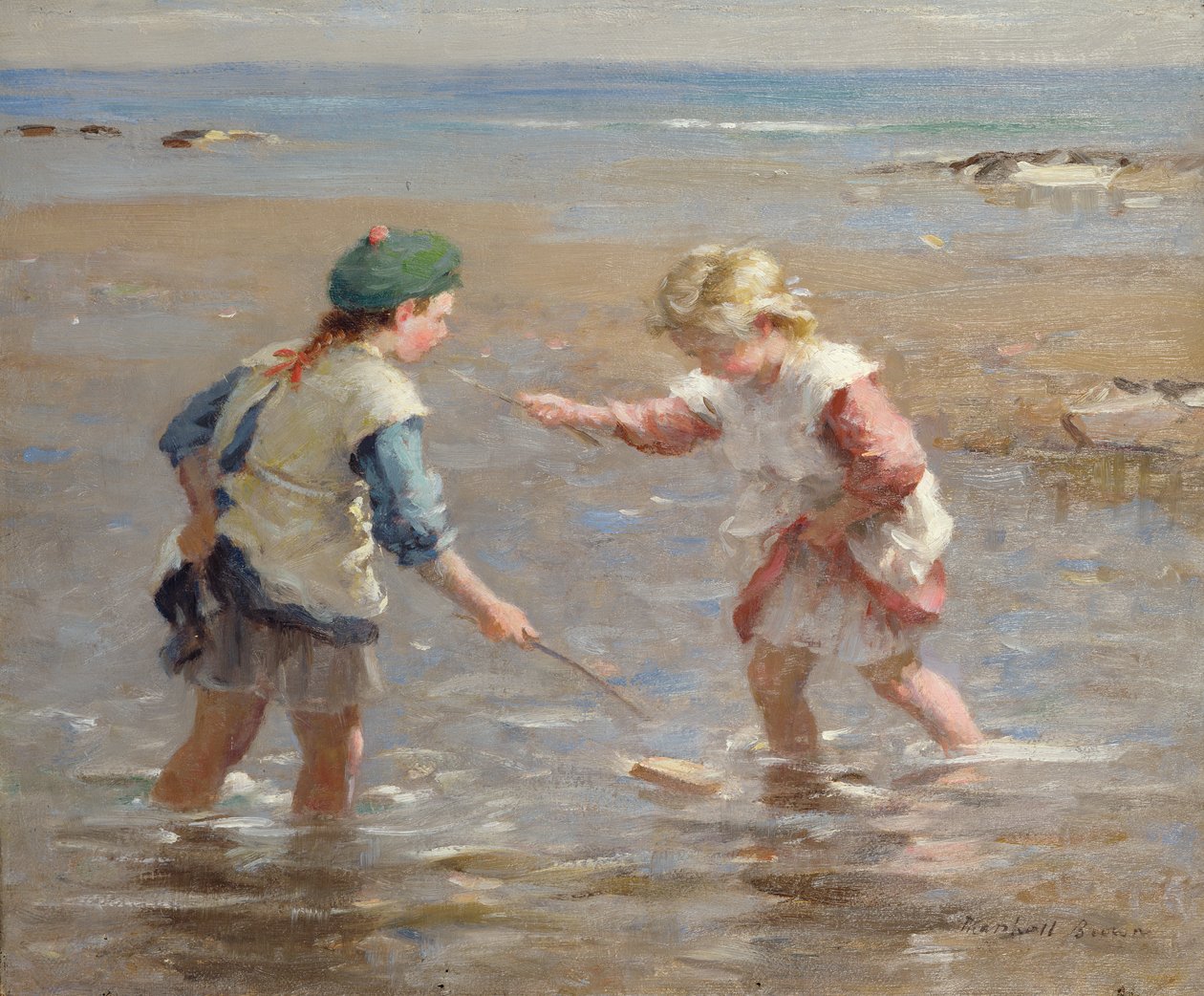 Spiller i Shallows af William Marshall Brown