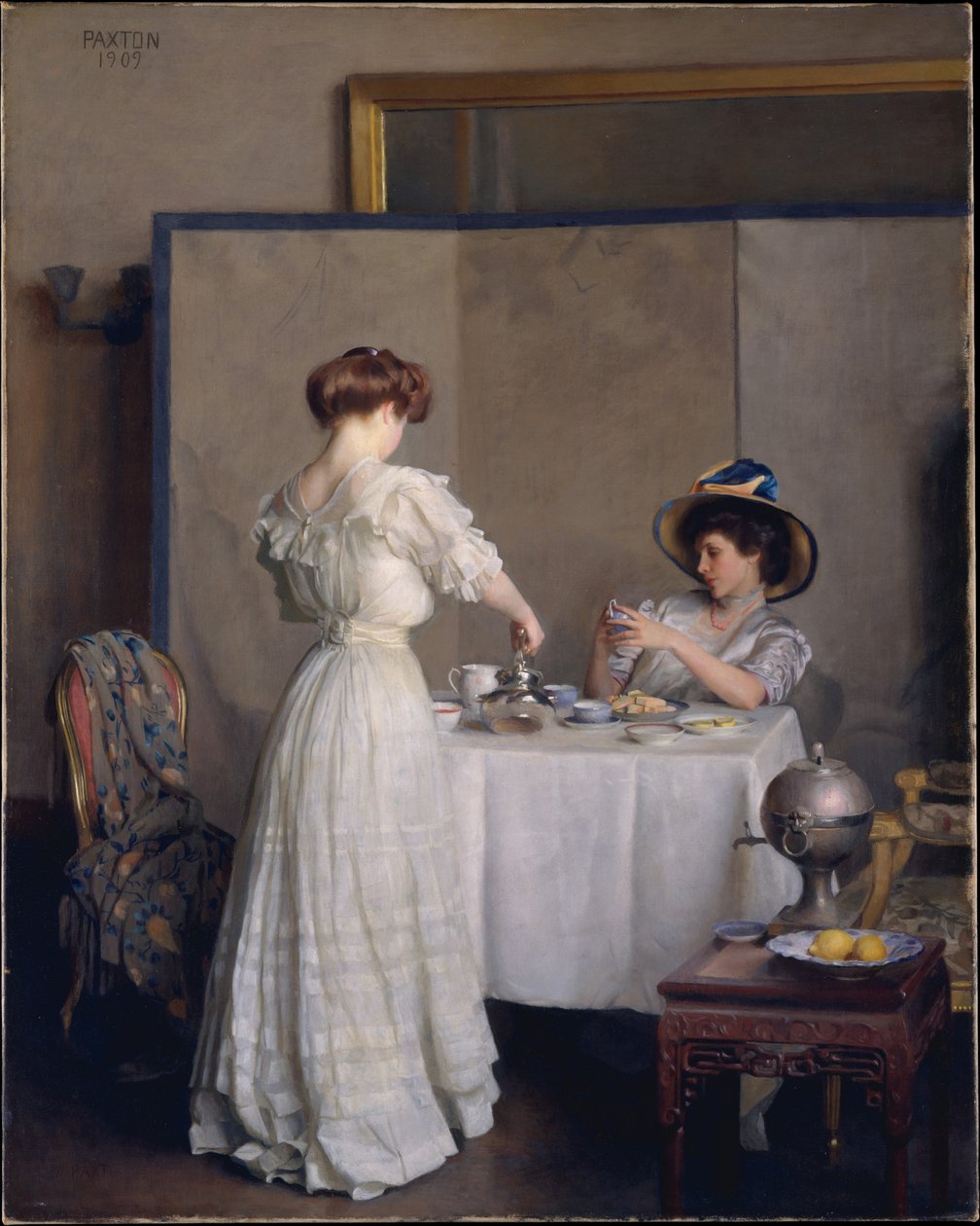 Te blade af William McGregor Paxton