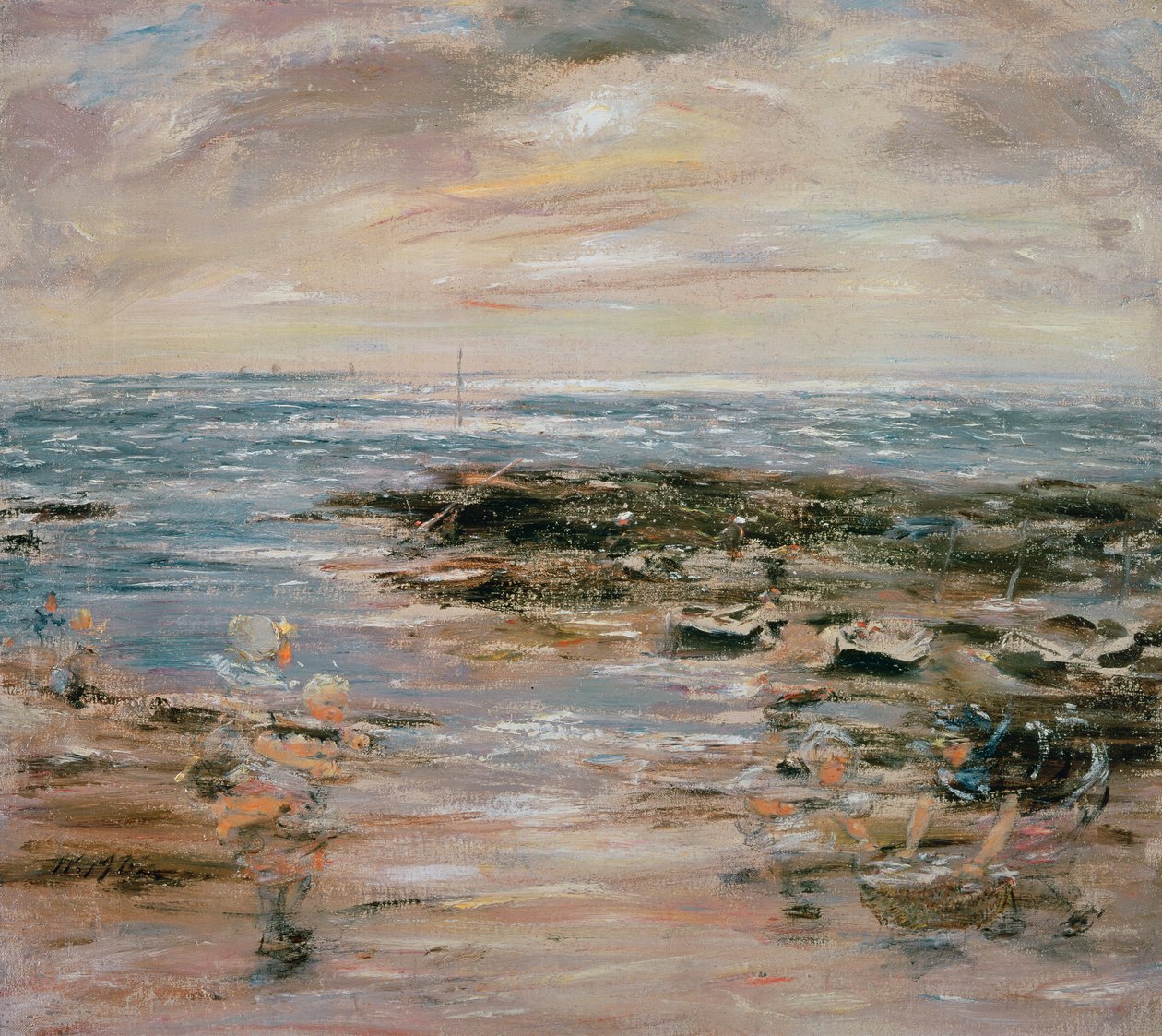 Port Seton, Skotland af William McTaggart