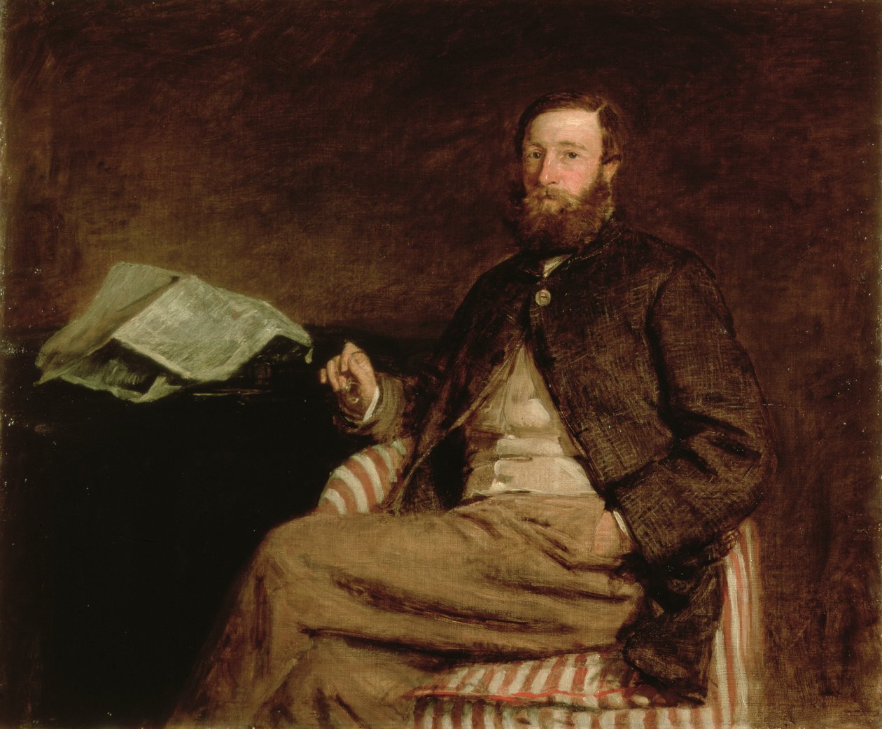 Portræt af W. Campbell Esq. af William McTaggart