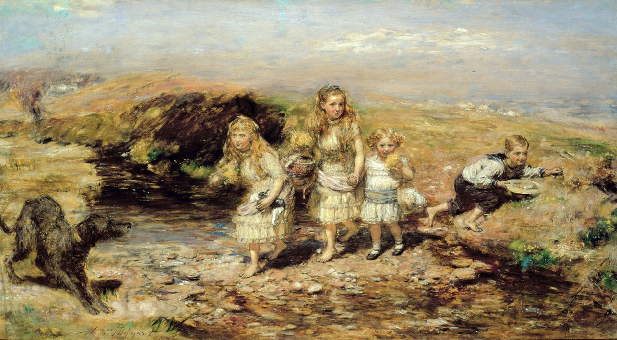 Eventyret, 1883 af William McTaggart