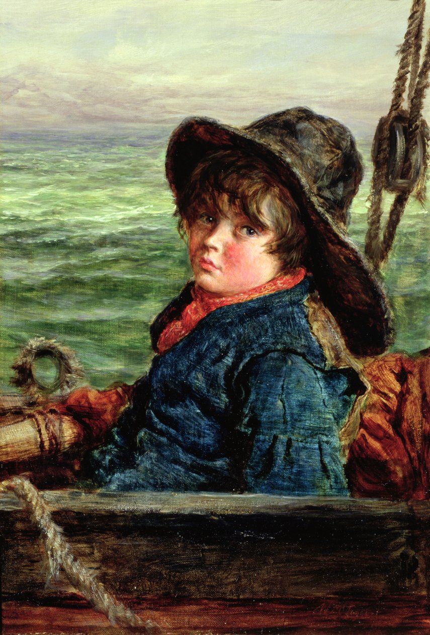Young Fisher Boy, ca. 1862 af William McTaggart